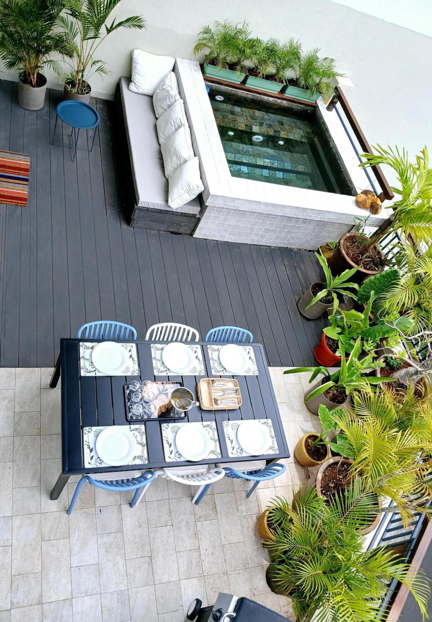 קאפ מאלורו Seaside 3 Suites Penthouse With Pool Gym & Bbq Terrace מראה חיצוני תמונה