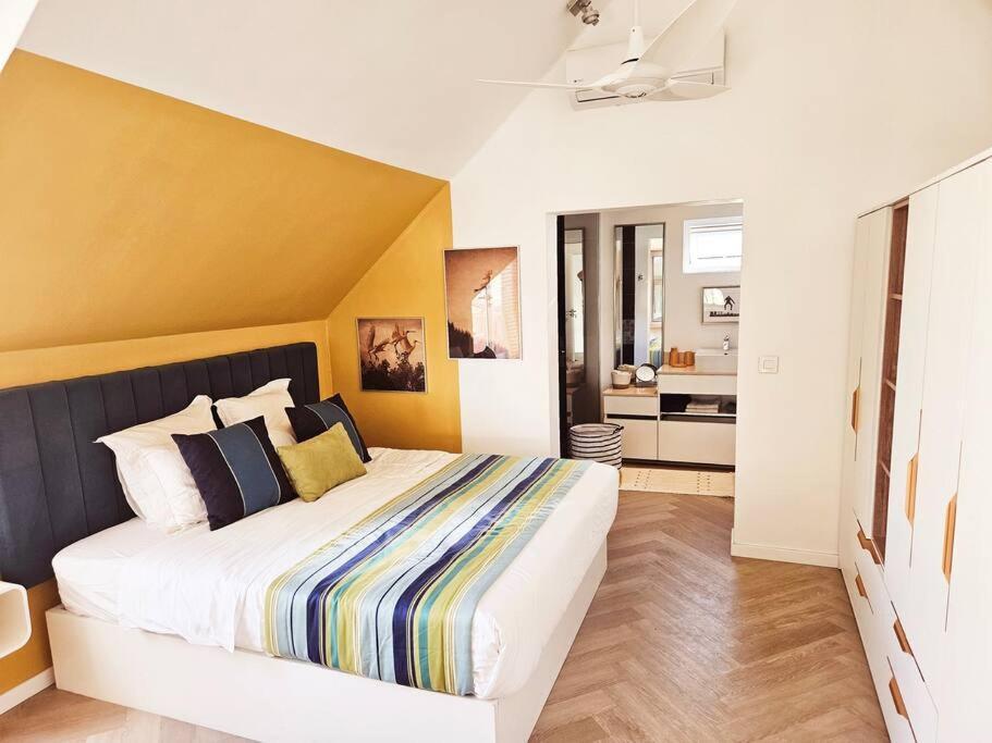 קאפ מאלורו Seaside 3 Suites Penthouse With Pool Gym & Bbq Terrace מראה חיצוני תמונה